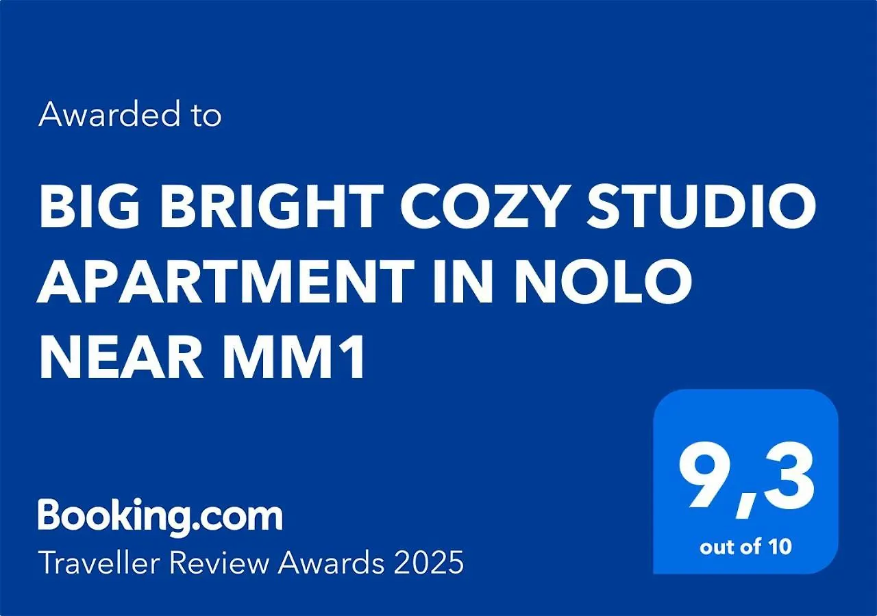 Big Bright Cozy Studio Apartment In Nolo Near Mm1 米兰